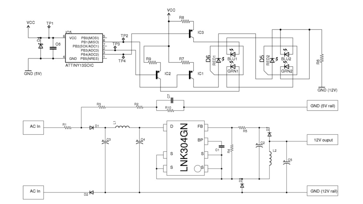 Sneak a peek at the LED Lighbulb schematics