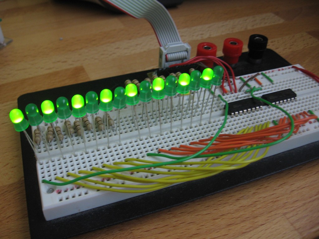 illuminated LEDs