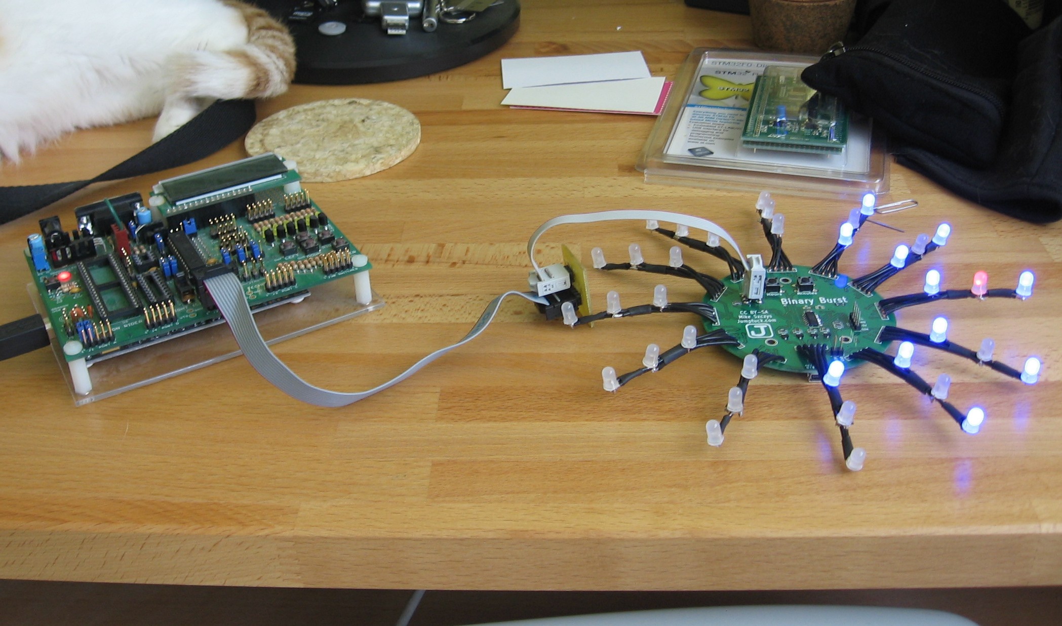 Binary Burst Clock firmware update
